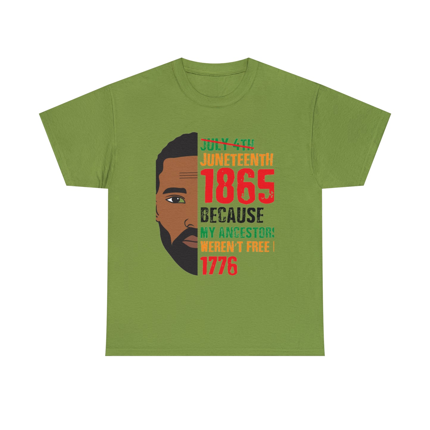 Mens Juneteenth Cotton Tee