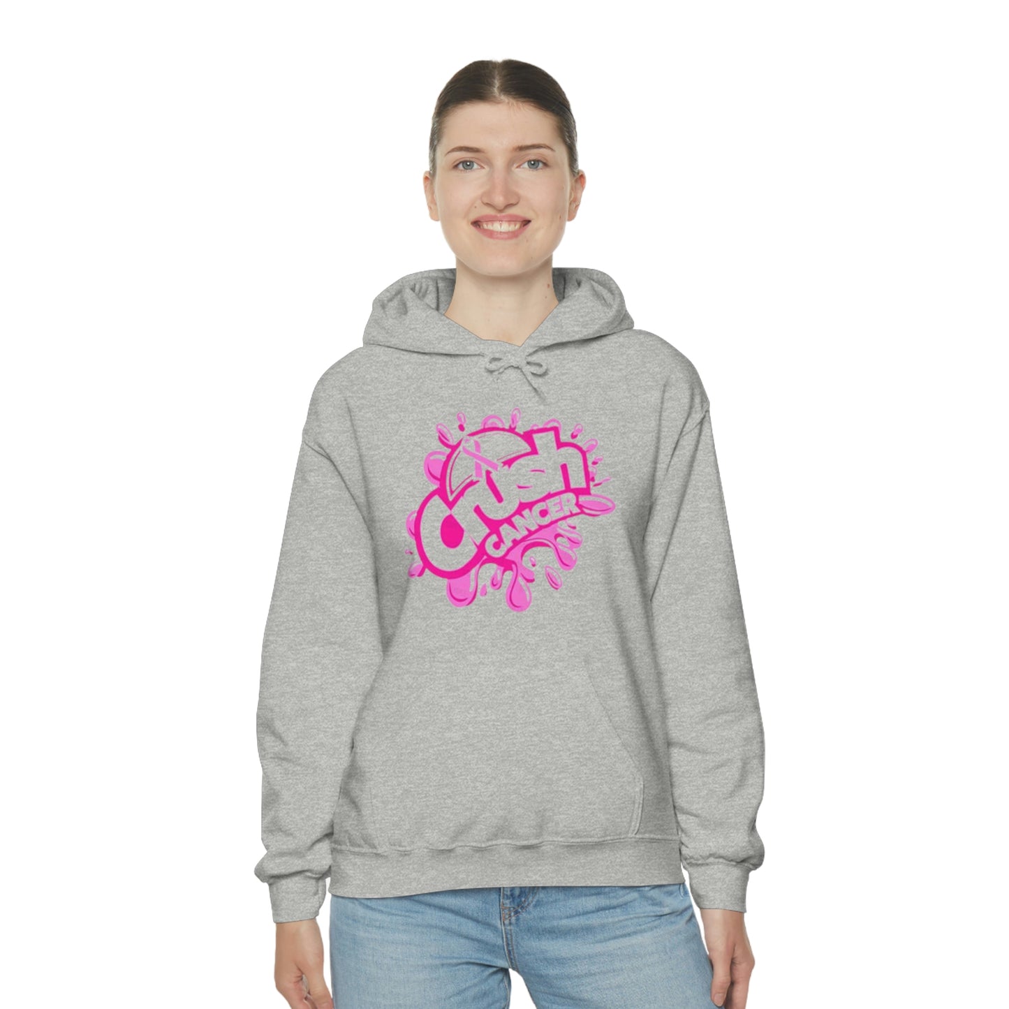 Crush Cancer Heavy Blend™ Hooded Sweatshirt