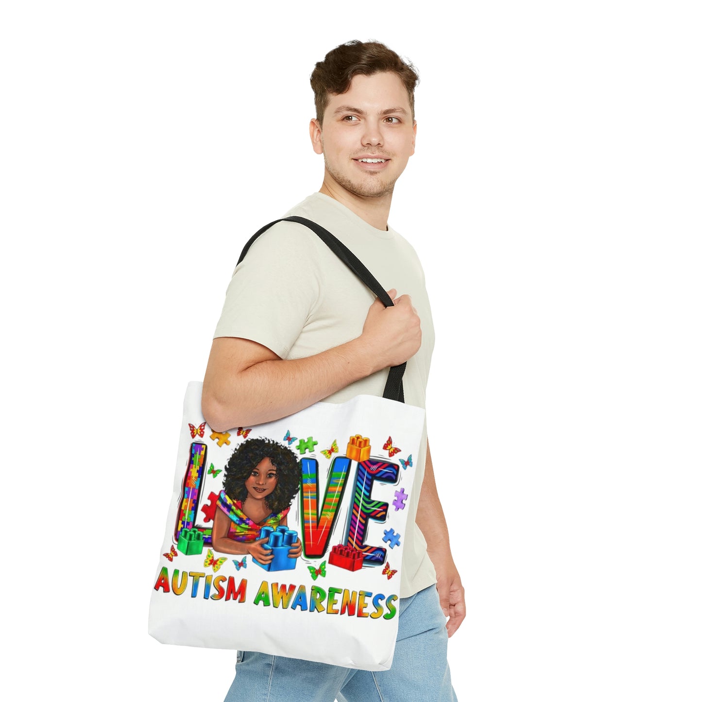 Autism Awareness Tote Bag