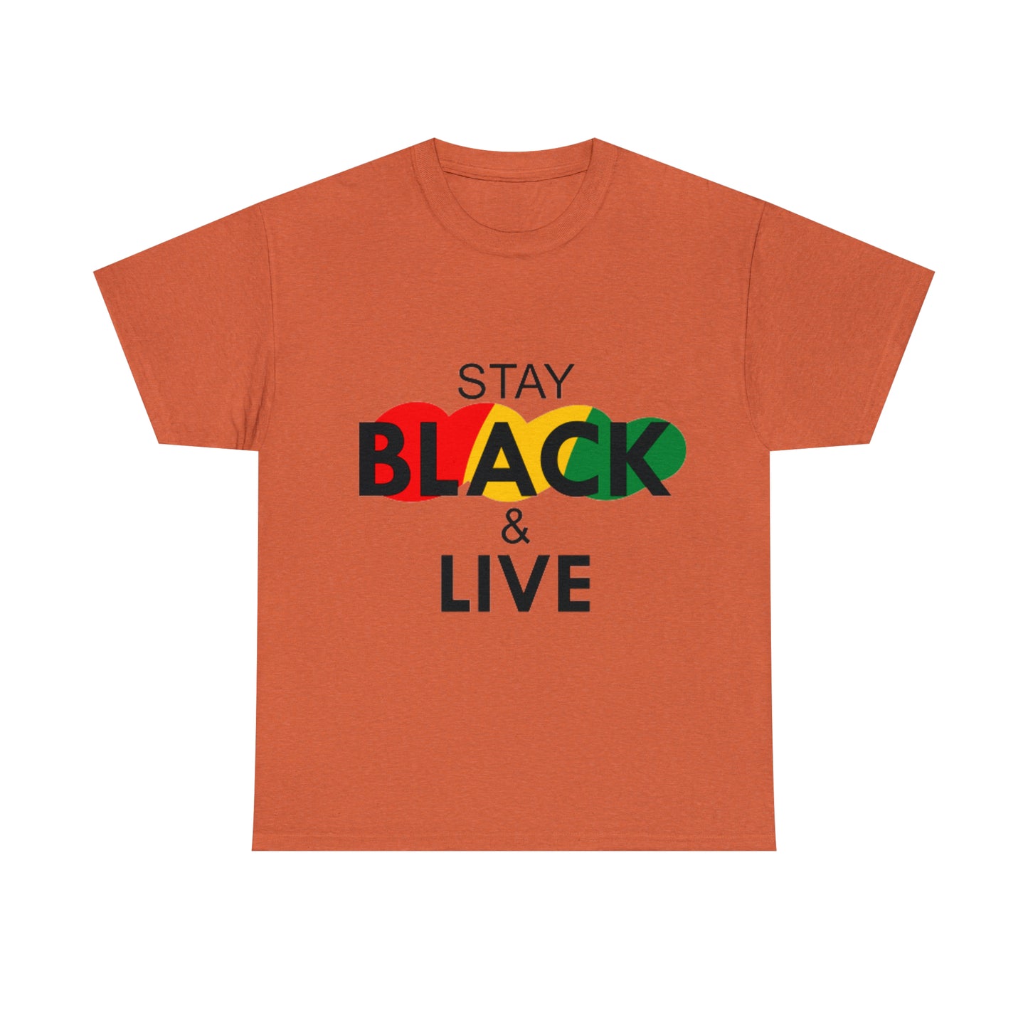 Stay black & live Cotton Tee