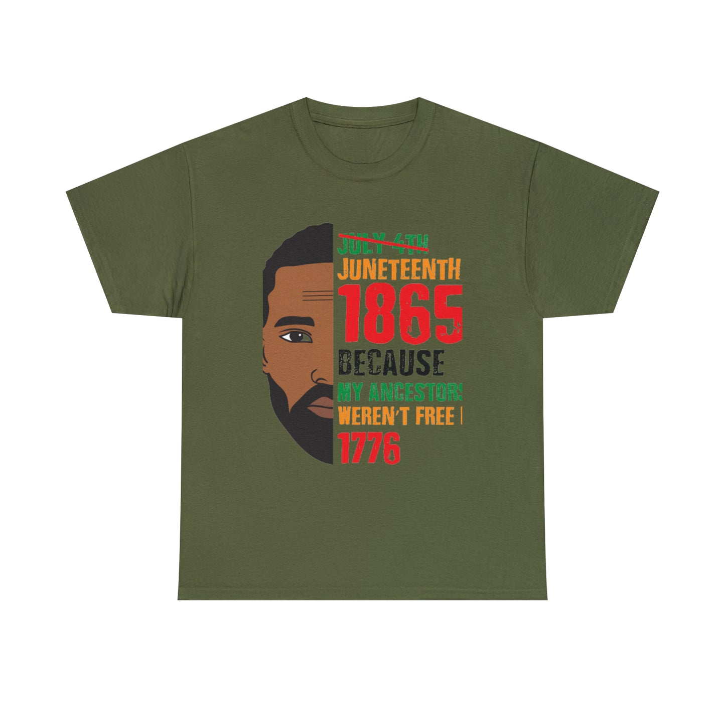 Mens Juneteenth Cotton Tee