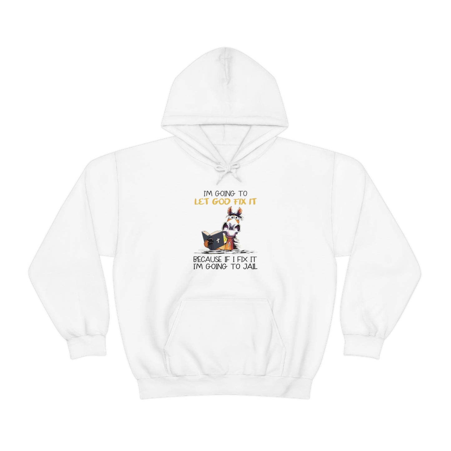 Going to jail Unisex Heavy Blend™ Hooded Sweatshirt