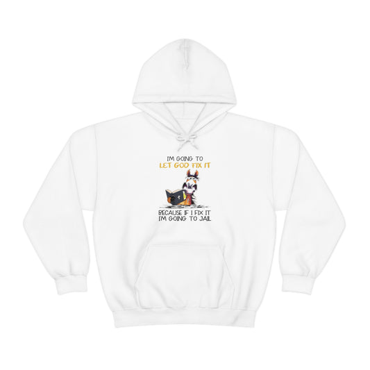 Going to jail Unisex Heavy Blend™ Hooded Sweatshirt