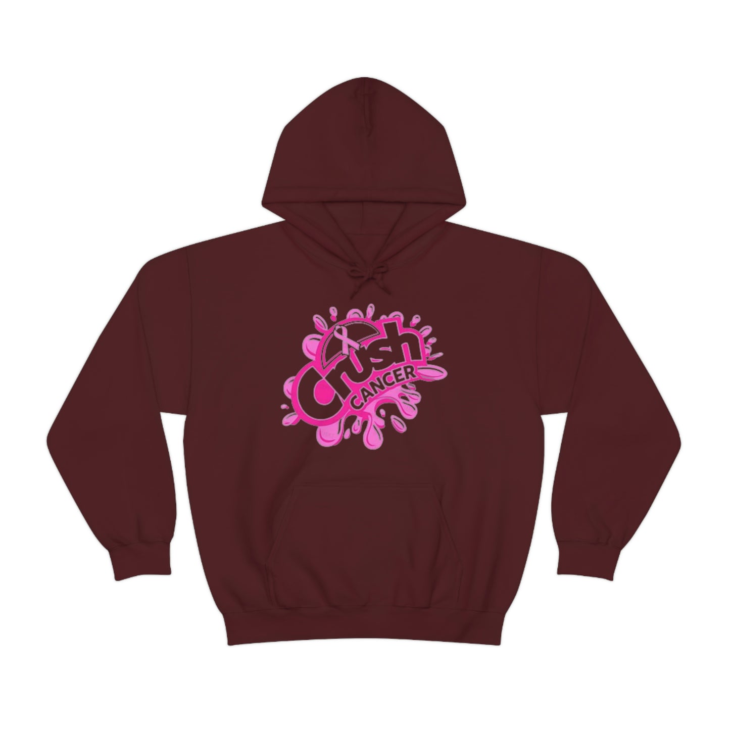 Crush Cancer Heavy Blend™ Hooded Sweatshirt