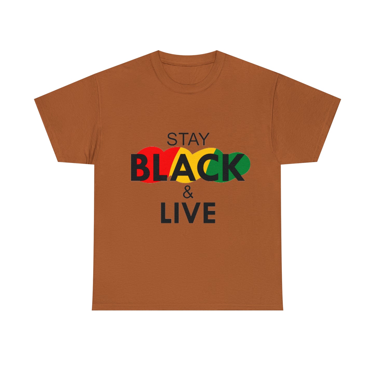 Stay black & live Cotton Tee