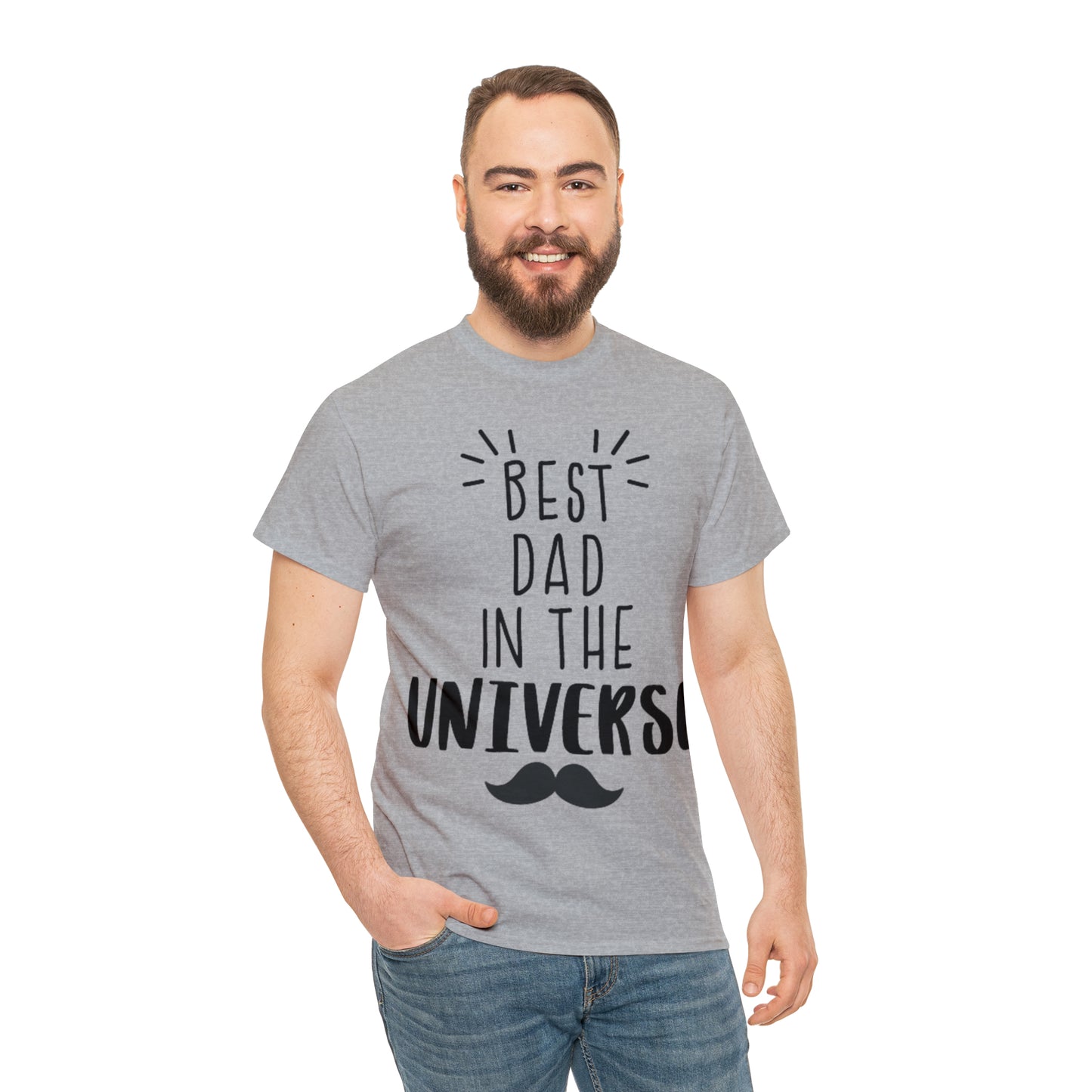 Best dad Heavy Cotton Tee