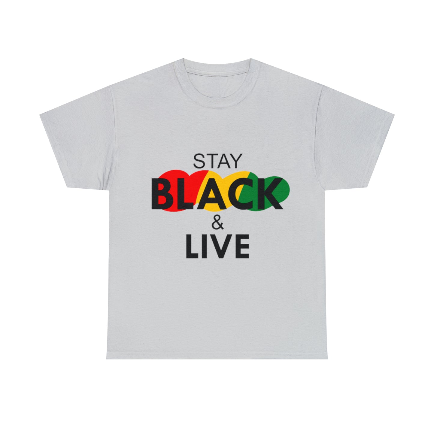 Stay black & live Cotton Tee