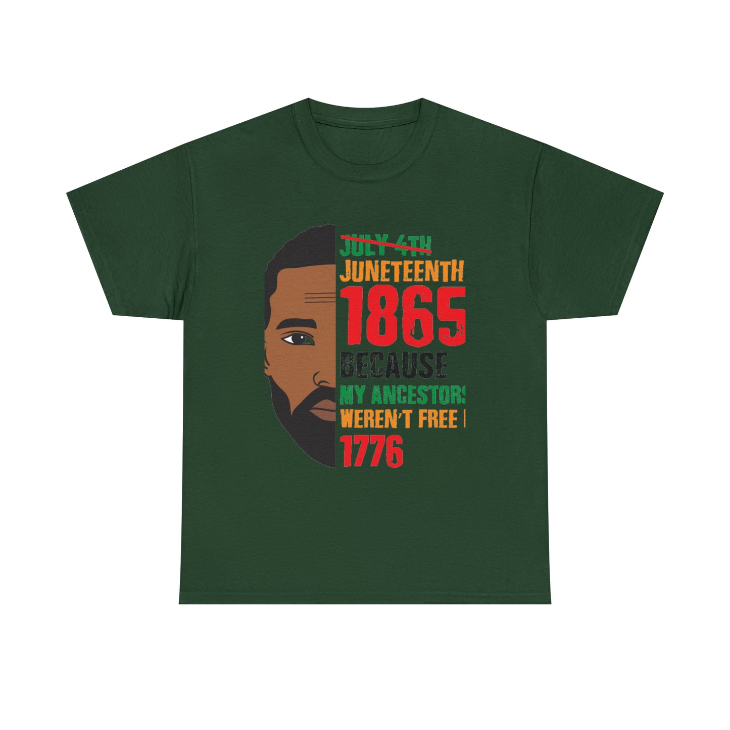 Mens Juneteenth Cotton Tee