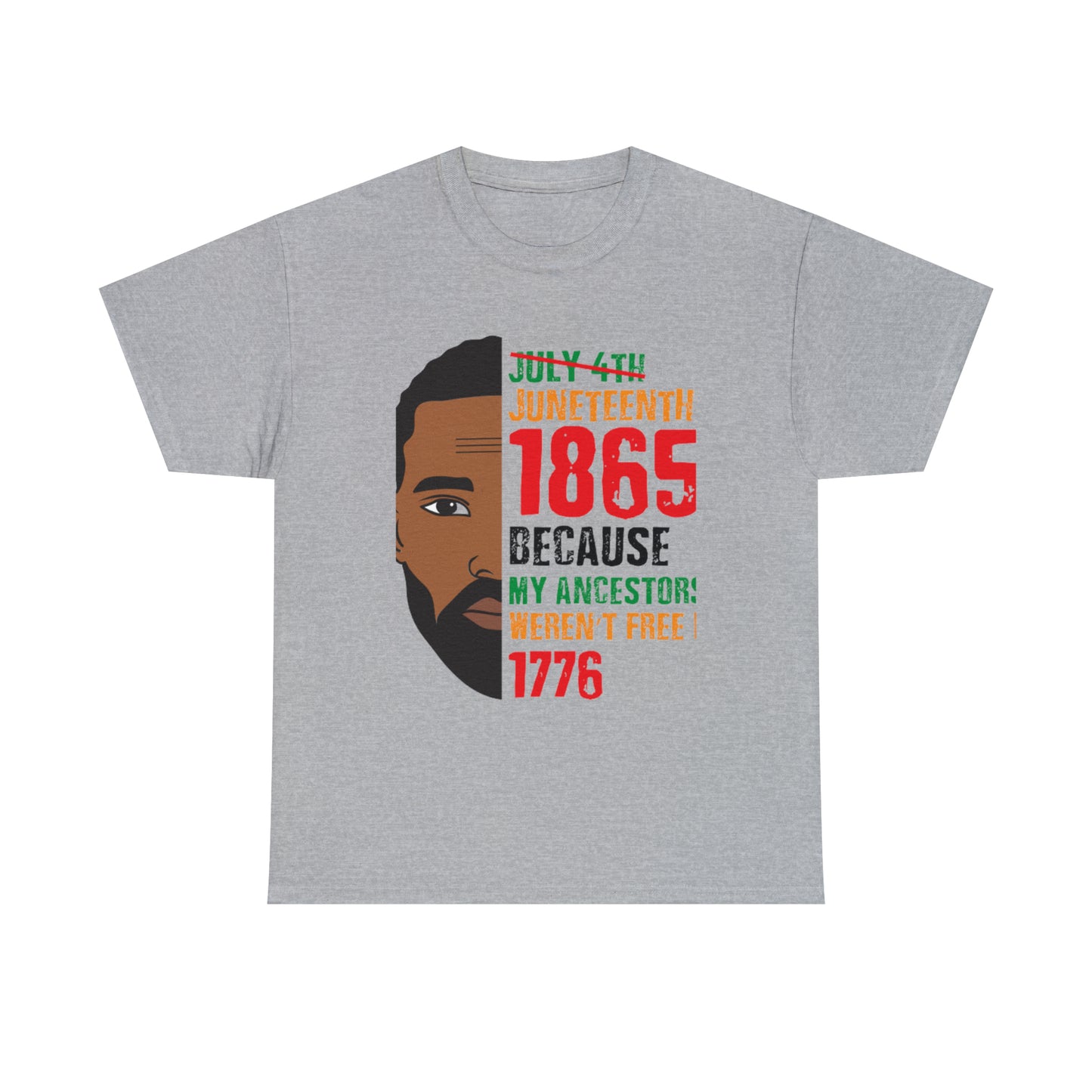 Mens Juneteenth Cotton Tee