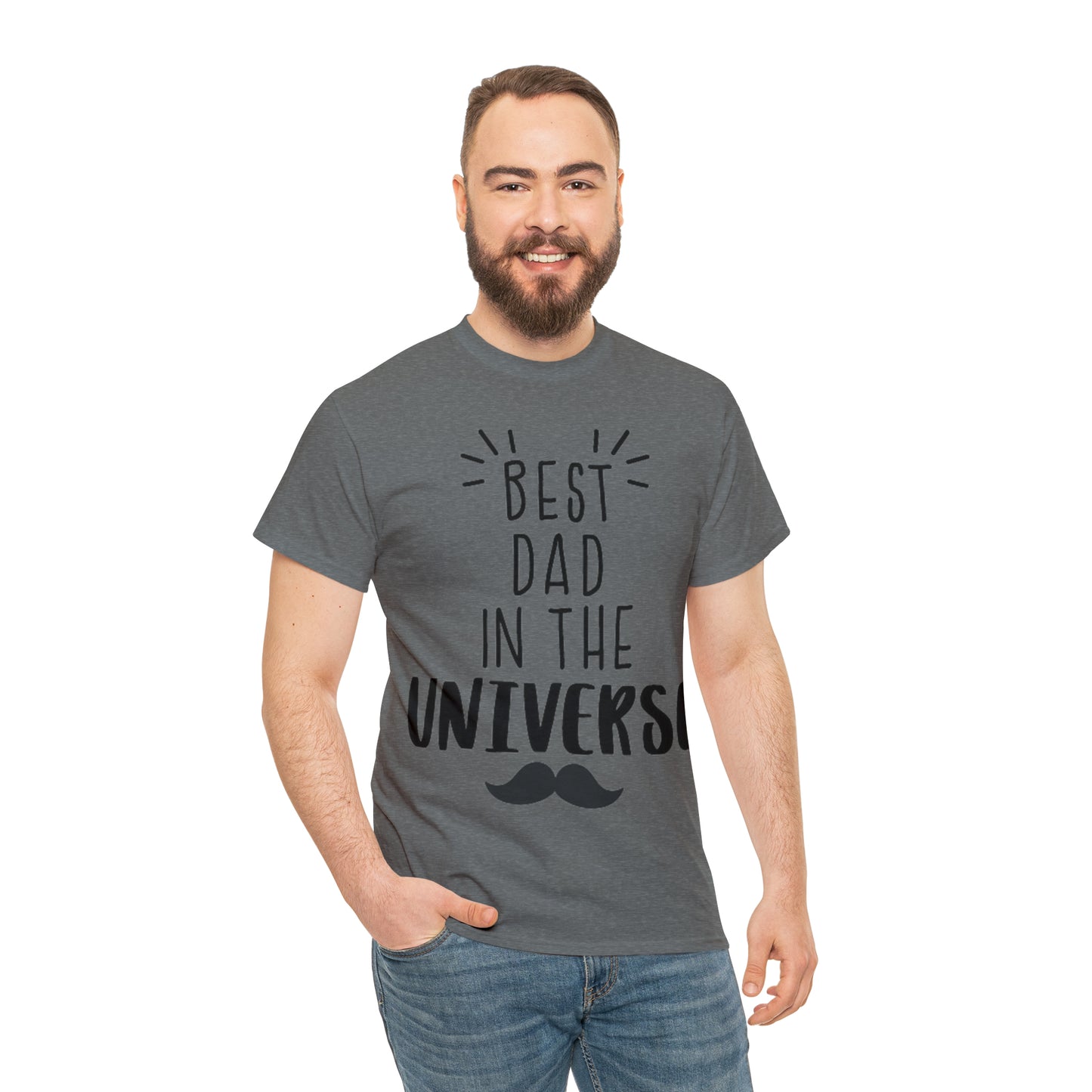 Best dad Heavy Cotton Tee