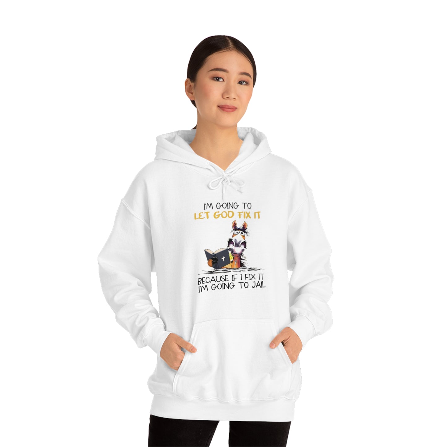 Going to jail Unisex Heavy Blend™ Hooded Sweatshirt