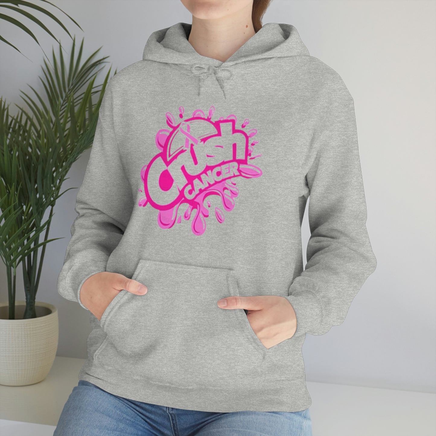 Crush Cancer Heavy Blend™ Hooded Sweatshirt