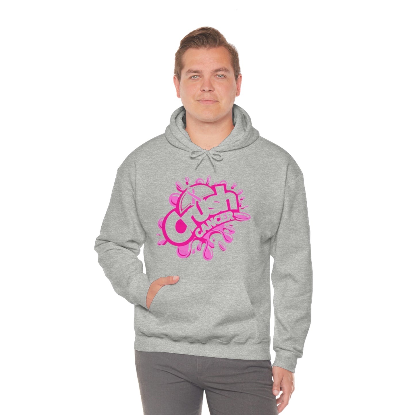 Crush Cancer Heavy Blend™ Hooded Sweatshirt