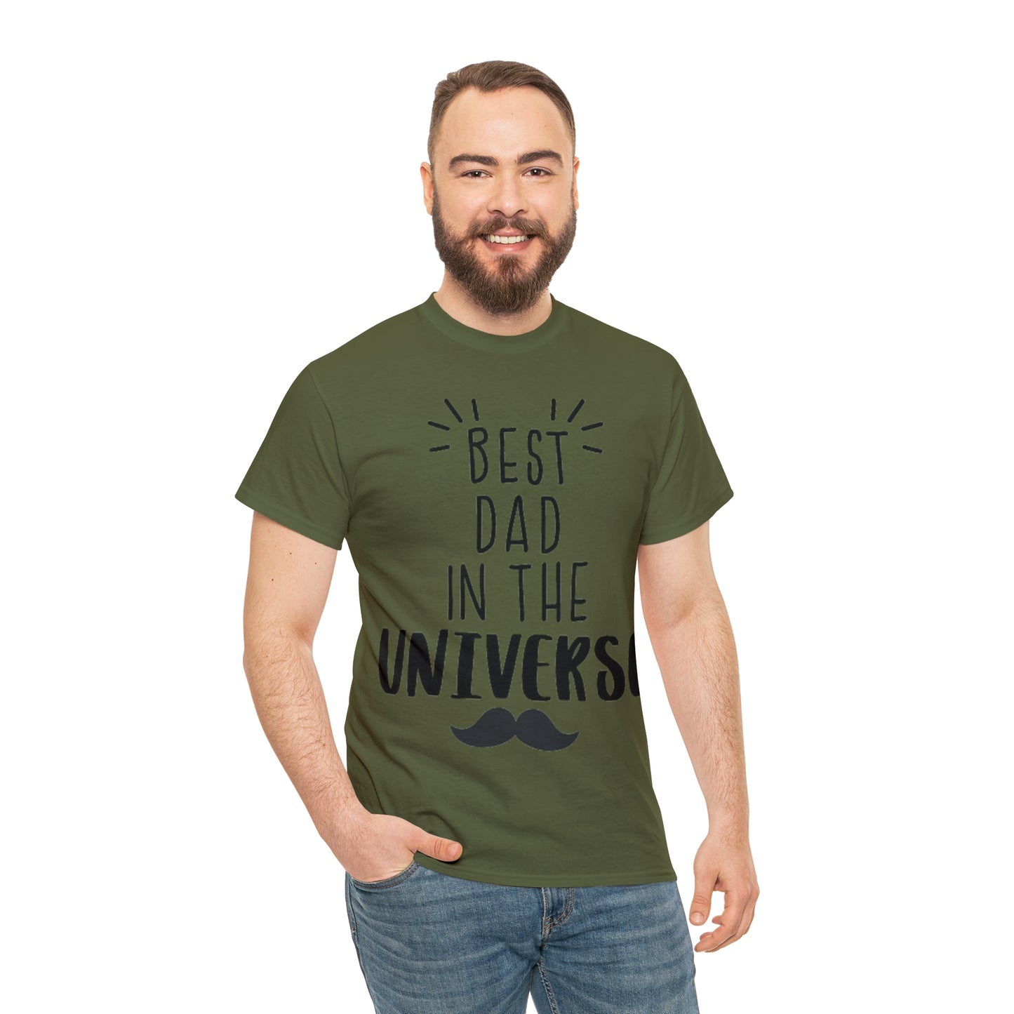 Best dad Heavy Cotton Tee