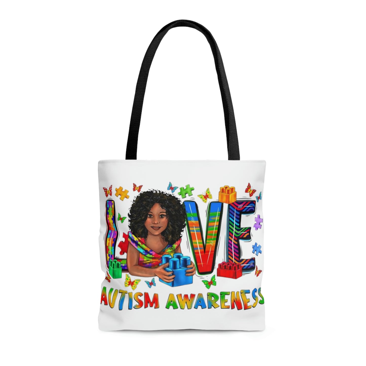 Autism Awareness Tote Bag