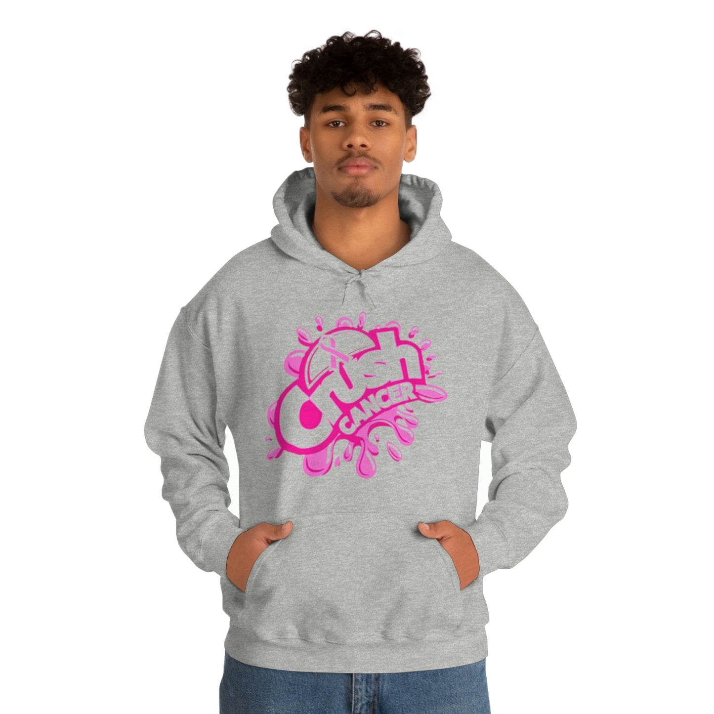 Crush Cancer Heavy Blend™ Hooded Sweatshirt