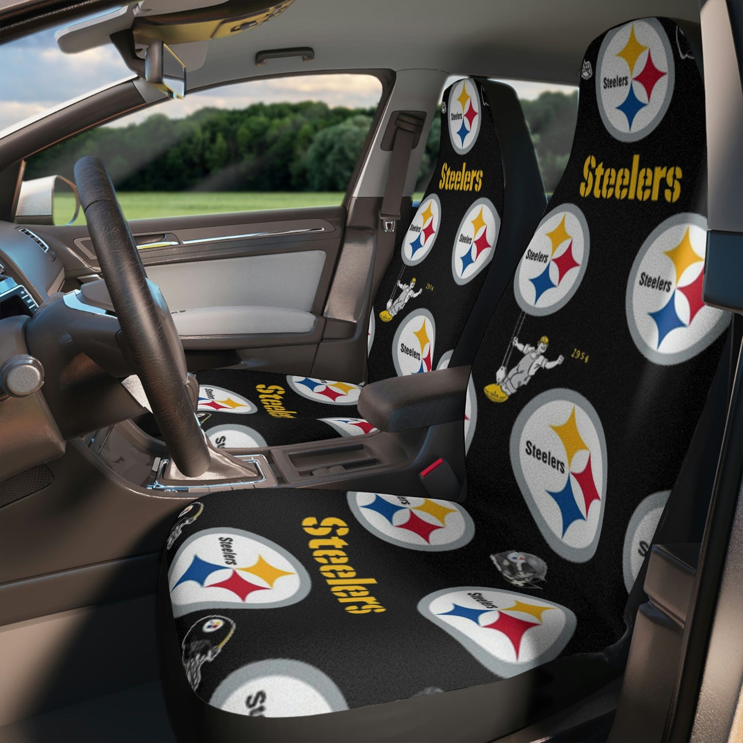 Steelers Car Seat Covers