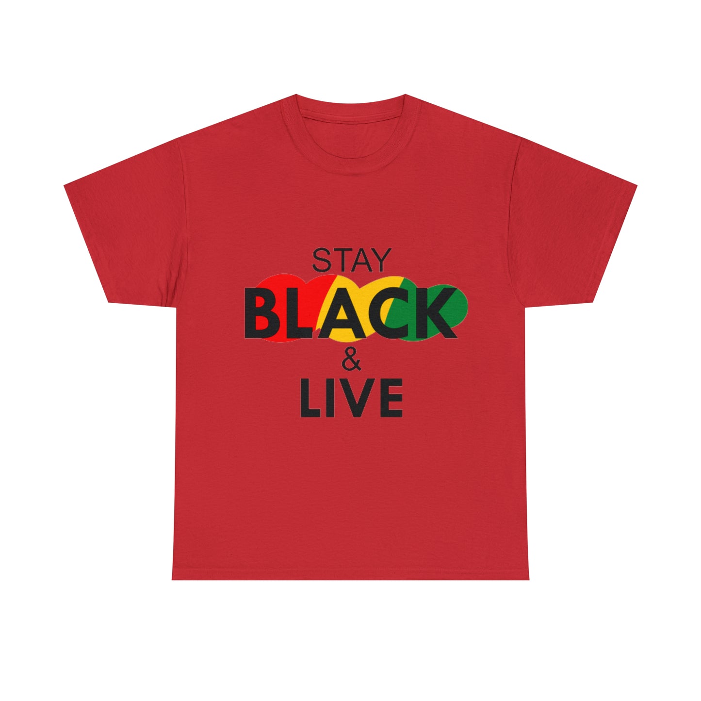 Stay black & live Cotton Tee