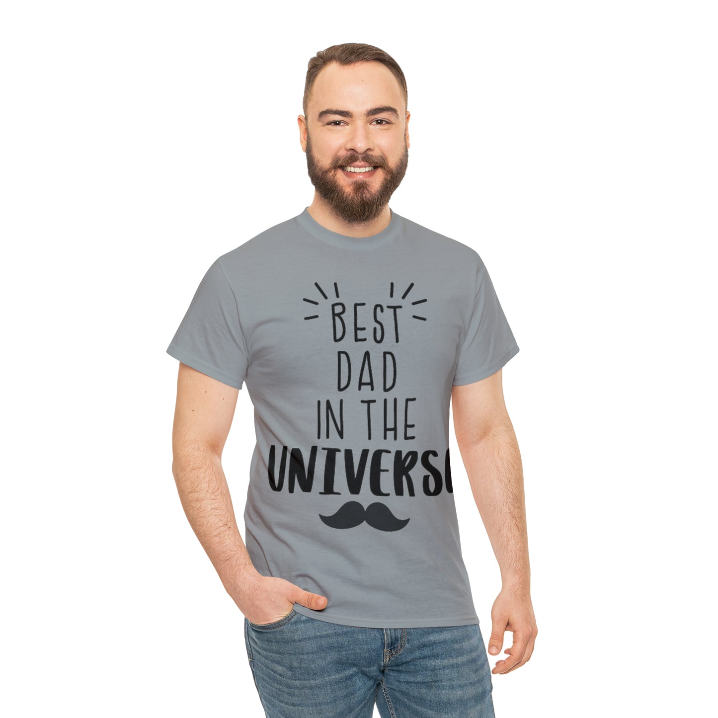 Best dad Heavy Cotton Tee