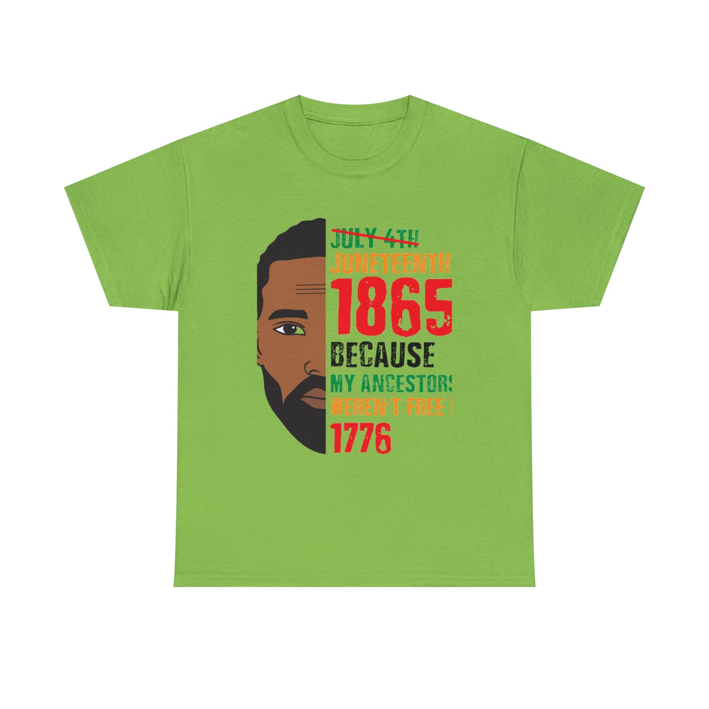 Mens Juneteenth Cotton Tee