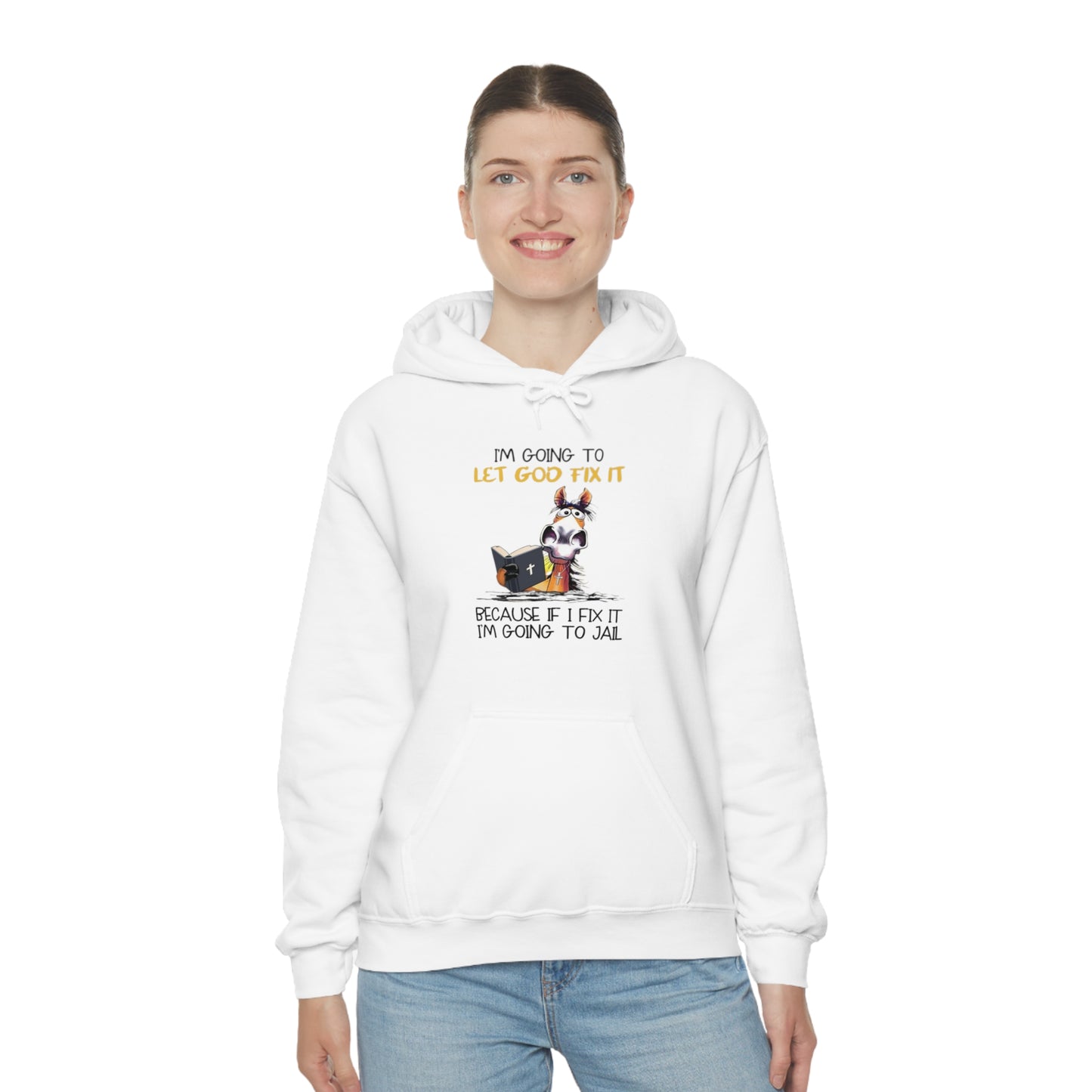 Going to jail Unisex Heavy Blend™ Hooded Sweatshirt