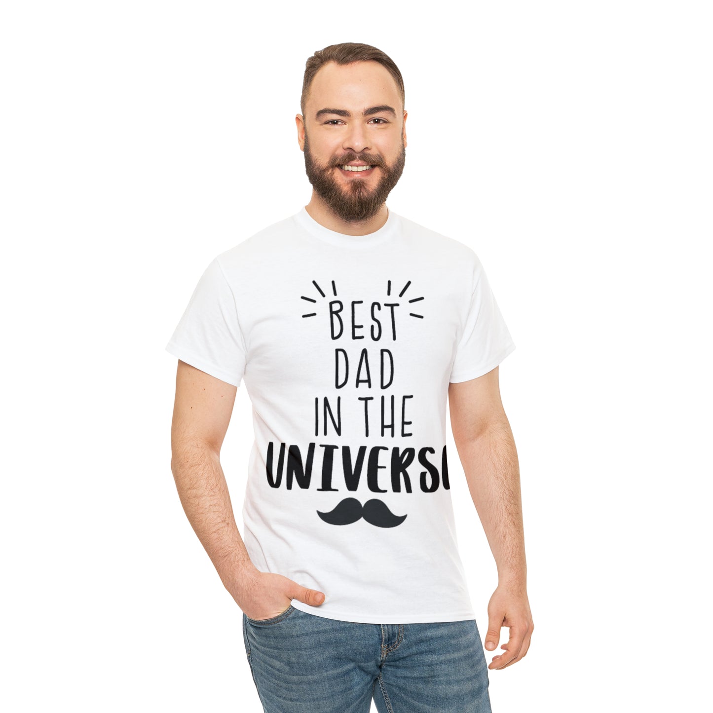 Best dad Heavy Cotton Tee