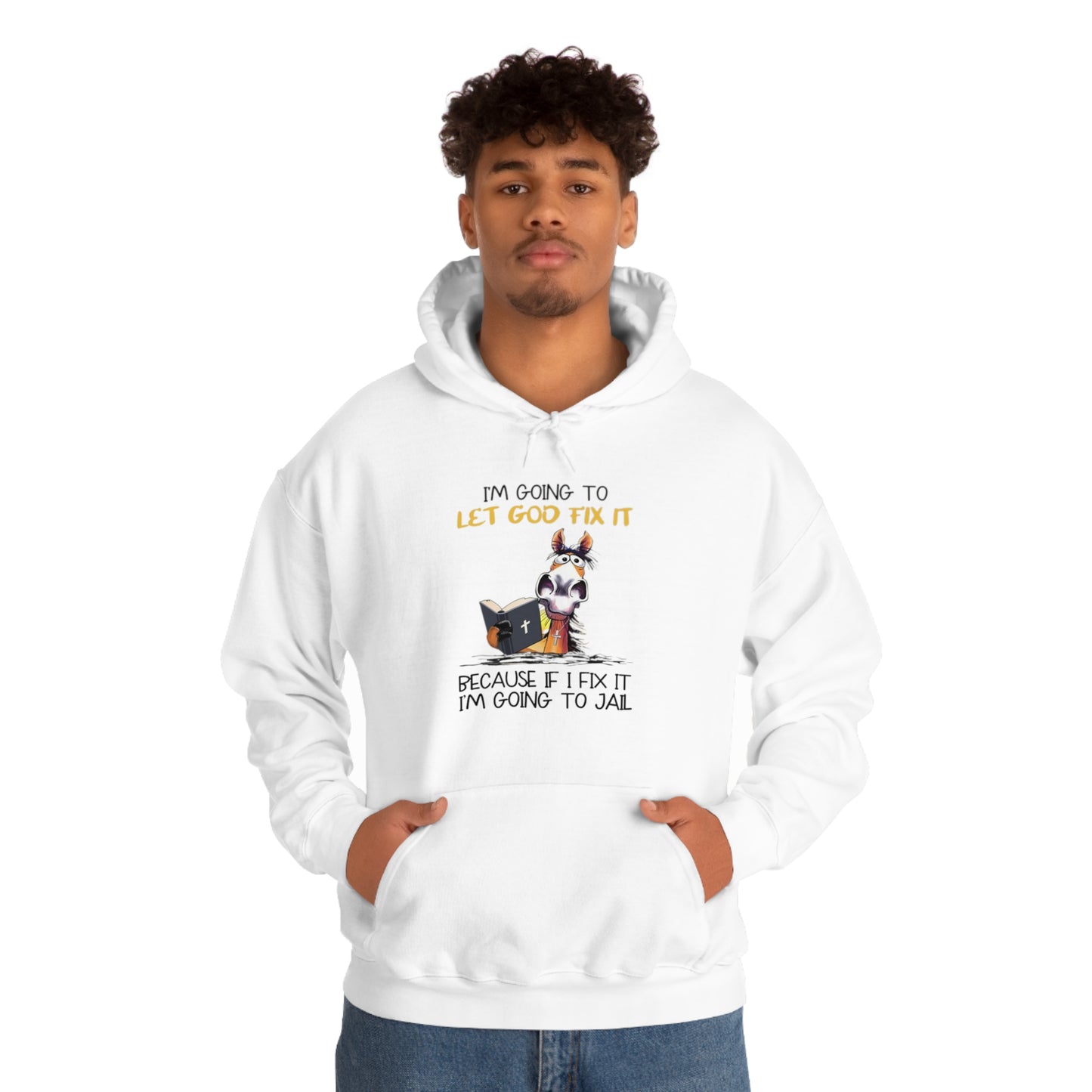 Going to jail Unisex Heavy Blend™ Hooded Sweatshirt